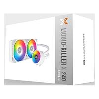 Watercooling CPU - Xigmatek - Liquid Killer x 240 Arctic - White - 2x120mm - thumbnail