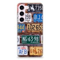 Samsung Galaxy S23 | Siliconen hoesje | met foto Kentekenplaten - thumbnail