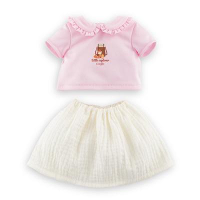 Corolle t-shirt met jurkje kleine ontdekker - 30cm