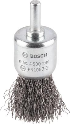 Bosch Accessories Penseelborstel, gegolfd, 0,3 mm, 25 mm, 4500 omw/min Bosch Power Tools 1609200269 1 stuk(s) Bosch Accessories Penseelborstel, gegolfd, 0,3 mm, 25 mm, 4500 omw/min Bosch Power Tools 1609200269 1 stuk(s)
