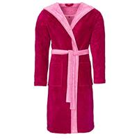 Vossen Vossen Badjas Poppy cranberry/light fuchsia XS - thumbnail