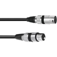 OMNITRONIC XLR Cable 3-pin 0.2m bk - thumbnail