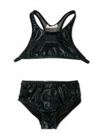 Andorine high-neck bikini set - Black - thumbnail