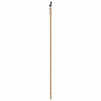 Schuifdeurset Naturel en zwart 83 x 232 cm - thumbnail