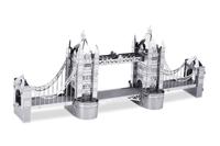 Eureka metal earth london tower bridge zilver editie - thumbnail