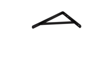 Waelbers Plankdrager 200x300mm zwart - 10 Stuk(s) - 2557.05 - thumbnail