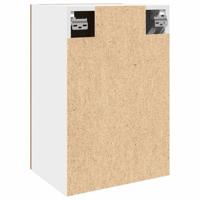 Hangkast 40x31x60 cm bewerkt hout artisanaal eikenkleur - thumbnail