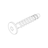 OBO Bettermann 3498261 Schroefanker 50 mm T Staal Verzinkt 100 stuk(s) - thumbnail