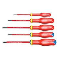 FACOM SET VAN 5 GEÏSOLEERDE SCHROEVENDRAAIERS 1000V - thumbnail