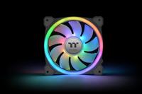 Thermaltake SWAFAN 14 RGB Computer behuizing Ventilator 14 cm Zwart 3 stuk(s) - thumbnail