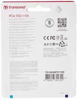 Transcend 110S NVMe/PCIe M.2 SSD 2280 harde schijf 128 GB M.2 NVMe PCIe 3.0 x4 - thumbnail