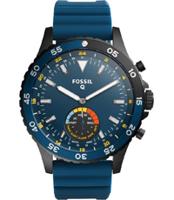 Horlogeband Fossil FTW1125 Silicoon Blauw 22mm - thumbnail