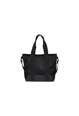 Rains Tote Bag Mesh Mini W3 Tas - Zwart Rains Tote Bag Mesh Mini W3 Tas - Zwart