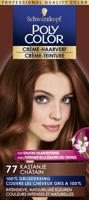 Schwarzkopf Poly Color Semi Permanente Haarverf 77 Kastanje - thumbnail