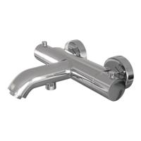Brauer Chrome Edition - Opbouw Baddouche Thermostaatkraan - Chroom - thumbnail
