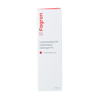 Fagron Levomenthol 1% carbomeer D & B 100 Gram - thumbnail