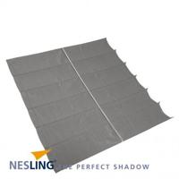 Nesling Coolfit harmonica schaduwdoek antraciet 2.9 x 4 meter - thumbnail