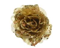 Roosclip glitter d14h8.5 champagne - thumbnail