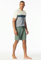 Schiesser Schiesser Pyjama Short khaki 182607 56/XXL - thumbnail