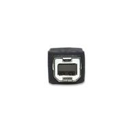 Manhattan 337779 USB-kabel USB 2.0 USB-A stekker, USB-B stekker 5.00 m Zwart - thumbnail