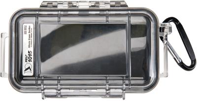 Peli 1015 Klein Koffertje Ideaal Voor Onderweg Om Kleine Draagbare Elektronica Zoals Camera'S En Mobiele Telefoons In Op Te Bergen, Ip67 Waterdicht, Capaciteit: 0,3L, Gemaakt In De Vs, Kleur: Zwart
