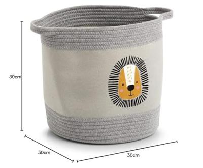 Opbergmand Leeuw - Ø 30 cm Opbergmand Leeuw - Ø 30 cm