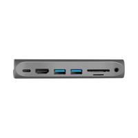 LogiLink UA0385 USB-C dockingstation Geschikt voor merk (dockingstation): Apple USB-C Power Delivery - thumbnail