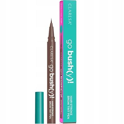 Claresa go bushy wenkbrauwpen 02 choco brown