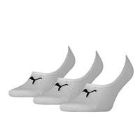 Puma sokken Footies wit 3-pack unisex-43-46 - thumbnail