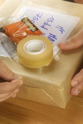 Plakband Scotch 508 19mmx33m transparant 1 rol