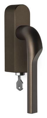 Formani Rivio by Gensler GL100-DKLOCK-O draaikiepgarnituur afsluitbaar linksdraaiend - brons