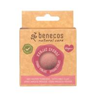 Natural konjac sponge - red clay - thumbnail