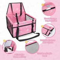 Nobleza Hondenmand auto - Roze - thumbnail