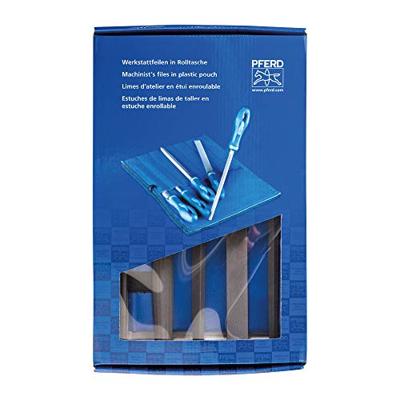 PFERD TOOLS 11801532 Werkplaatsvijlenset kap 2 in PVC-roltas incl. kartonnen doosje Lengte 200 mm 1 stuk(s)