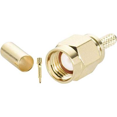 BKL Electronic 0409075 0409075 SMA-connector Stekker, recht 50 Ω 1 stuk(s) BKL Electronic 0409075 0409075 SMA-connector Stekker, recht 50 Ω 1 stuk(s)