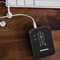 Transistorradio Sangean Zwart AM/FM - thumbnail