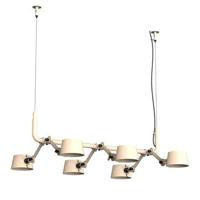 Tonone Bolt 6-pack Pendant Hanglamp - Wit - thumbnail