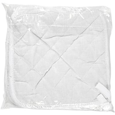Creativ Company Pannenlappen, afm 20x20 cm, 145 gr, wit, 4 stuk/ 1 doos - thumbnail