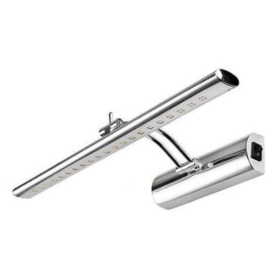 Verstelbare LED Spiegel- en Schilderijverlichting Ovaal 4W - Glans Chroom