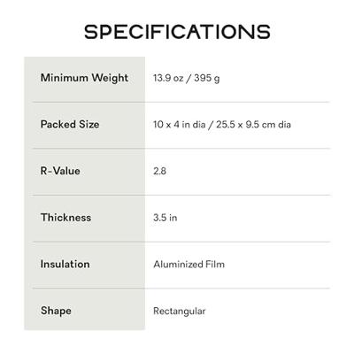 Nemo Tensor Trail Regular Slaapmat Mango/Huckleberry Regular