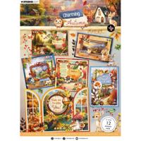 Studio Light • charming autumn card making pad autumn cards - thumbnail
