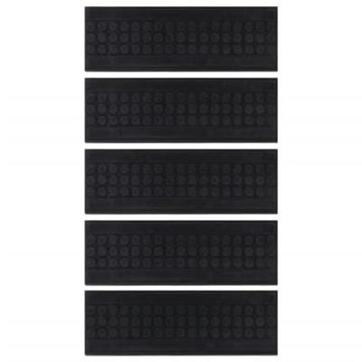 Trapmatten 5 st 25x75 cm rubber