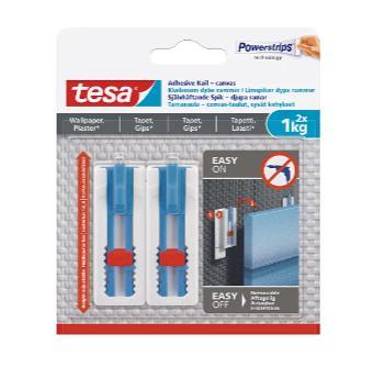 tesa 77778 Klepagel-scherm verstelbaar Wit Inhoud: 6 stuk(s)