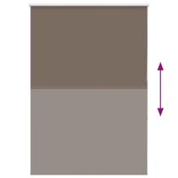 Rolgordijn verduisterend koffie 115x150 cm stofbreedte 110,7 cm - thumbnail