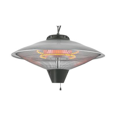 Kwarts Kachel EDM 07092 07092 2100 W Ø 56,5 x 30 cm Zwart