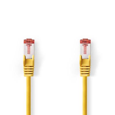 CAT6-kabel | RJ45 Male | RJ45 Male | S/FTP | 10.0 m | Rond | LSZH | Geel