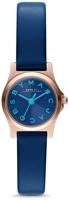 Horlogeband Marc by Marc Jacobs MBM1327 Leder Blauw 10mm - thumbnail
