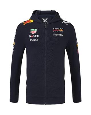Red Bull Racing Vesten - S - Unisex - Team Full Zip Hoodie 2025 - Max Verstappen