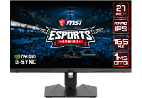 MSI Optix MAG274QRF 2x HDMI, DisplayPort, 2x USB-A 2.0, USB-B, USB-C, 165 Hz - thumbnail