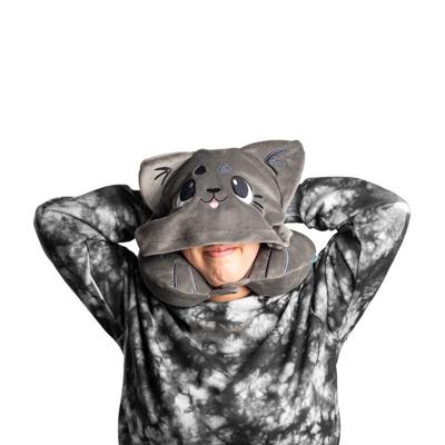 Puch Hoodeazzz beans & co pepper de kat memory foam reiskussen caon